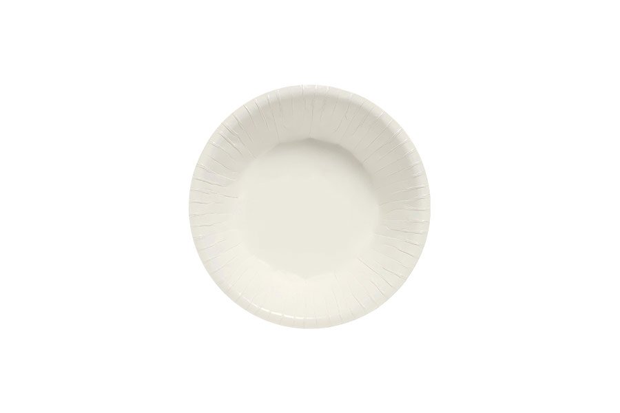 FSC Round White Paper Bowl - 180mm - 15 Pack
