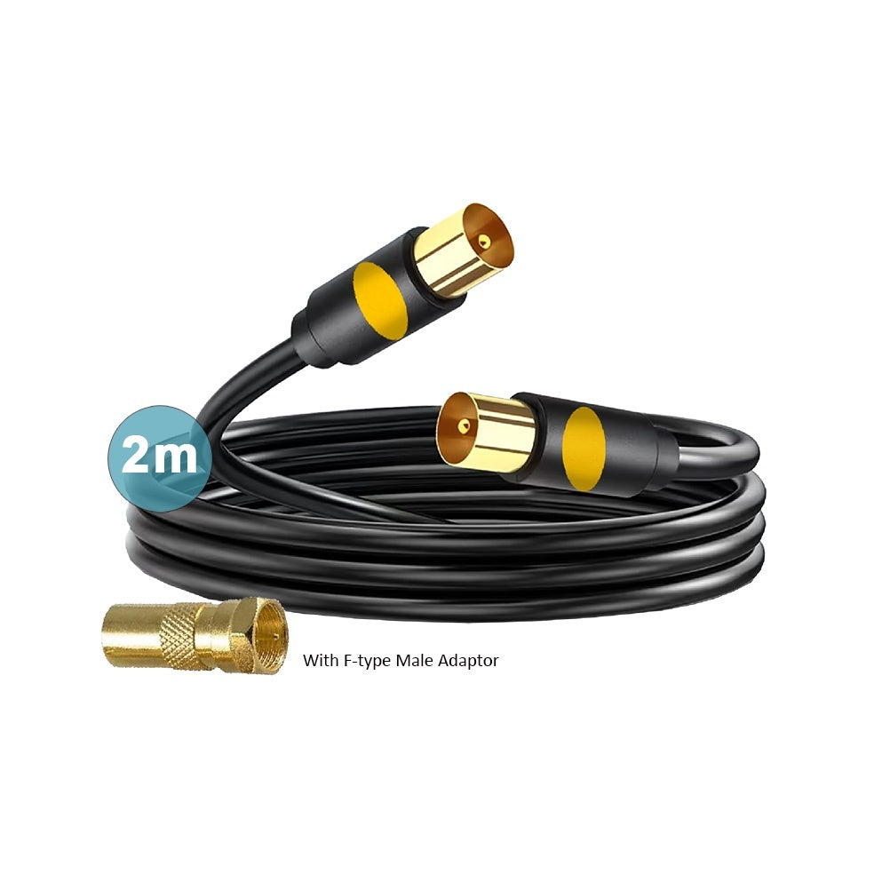 Rg59 Coaxial Cable 2m - Price Busters Variety