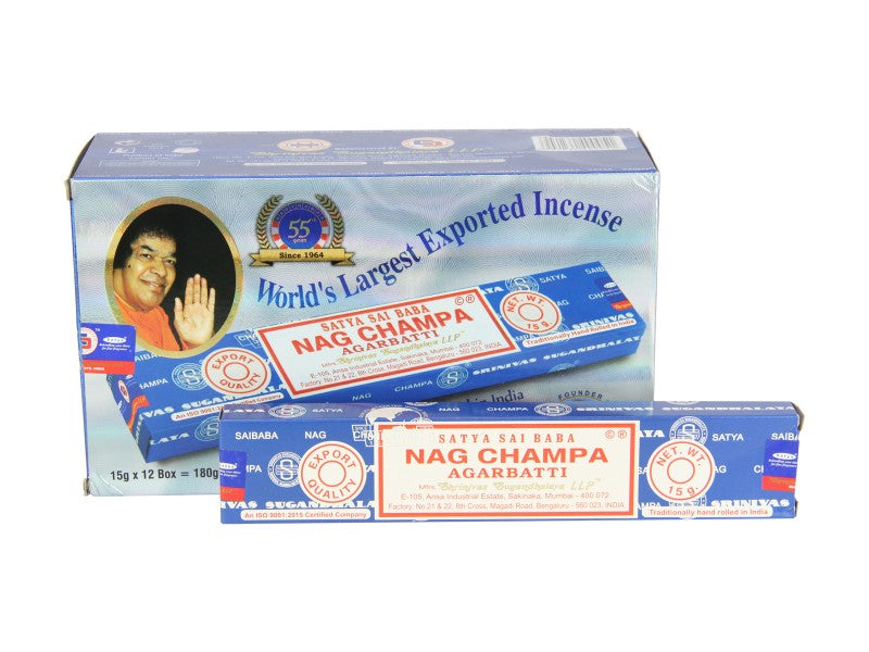 Satya Nag Champa Incense – 15grams