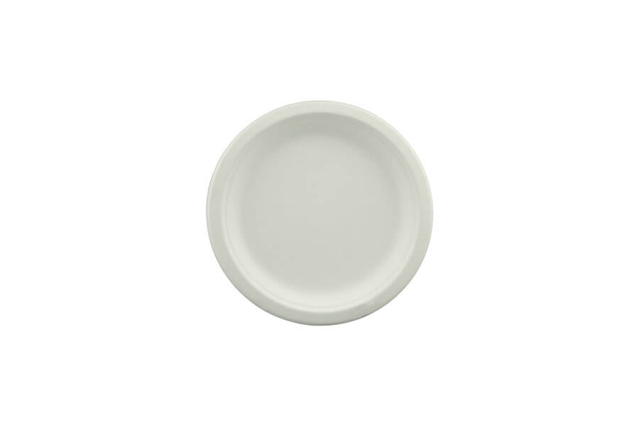 Earth Sugar Cane Plate - 180mm - 10 Pack