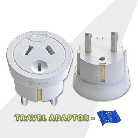 Travel Adaptor - Europe Plug - Price Busters Variety
