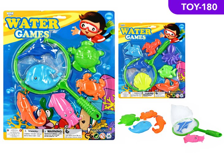 7 Piece Fishing Set with Net