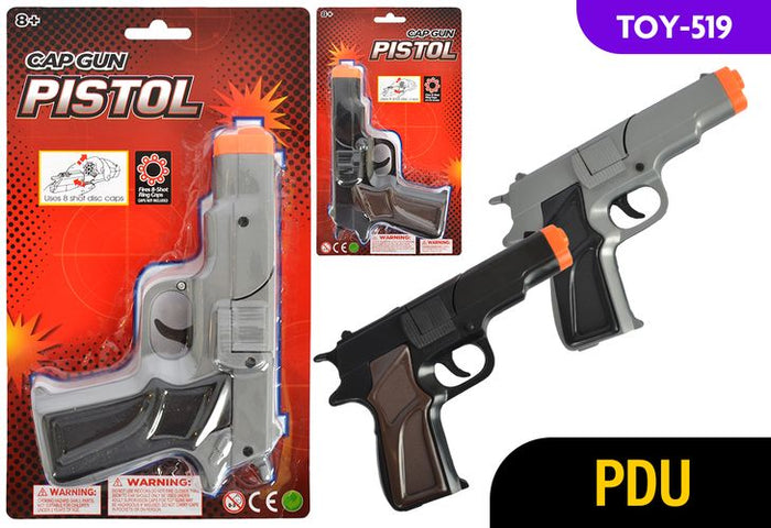 1 Piece Pistol Cap Gun - 17 cm