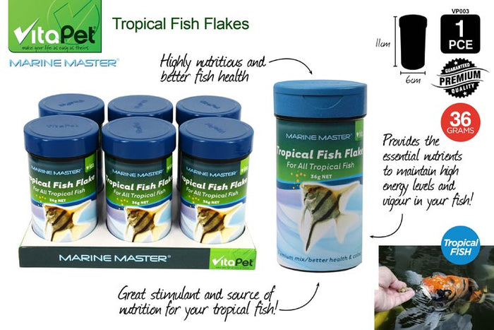 1 Piece Tropical Fish Flake - 36 g