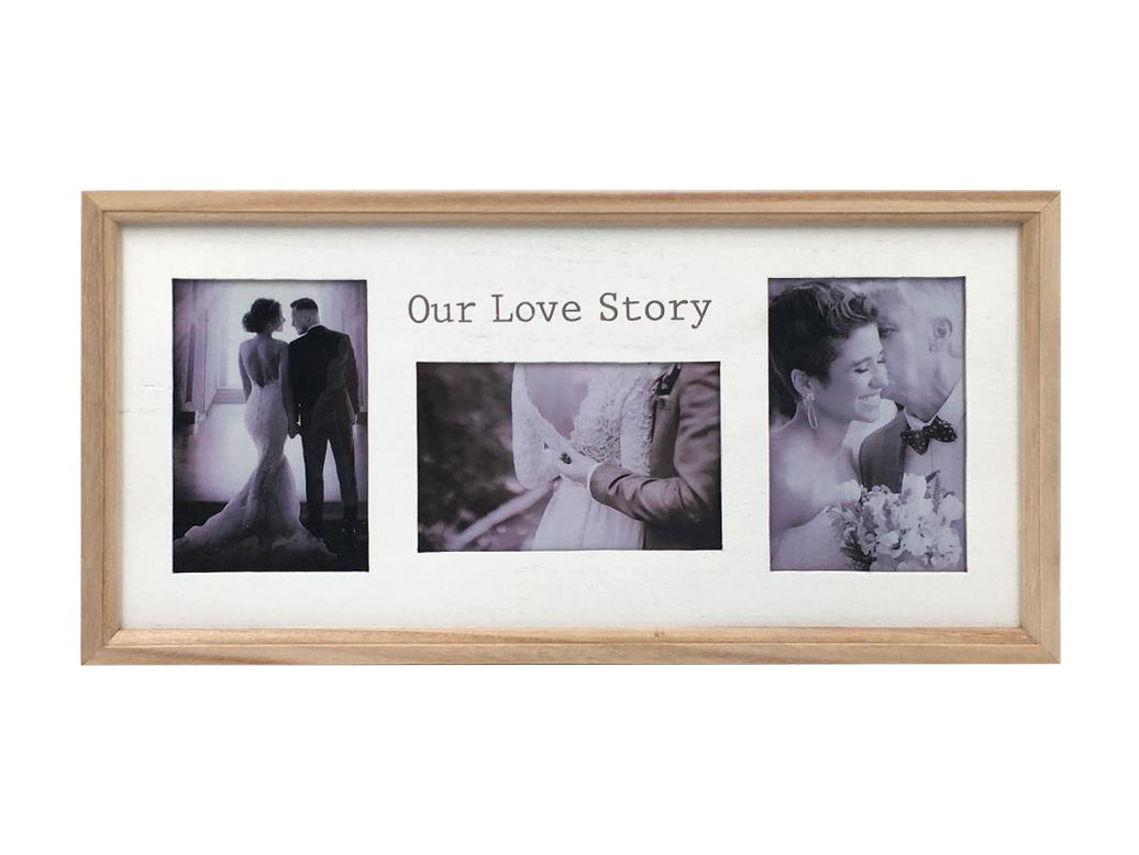 Love Story Photo Frame – 44 × 22cm