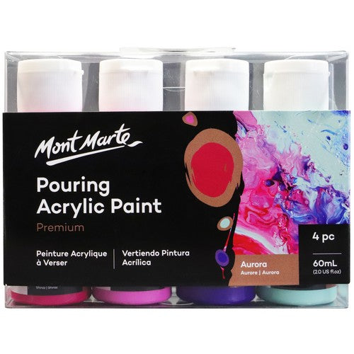 Mont Marte Premium Pouring Acrylic Paint Set - Aurora