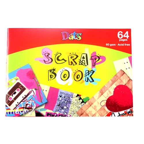 Scrap Book 60gsm A5 64 Page Landscape - Stationery product at Price Busters Variety