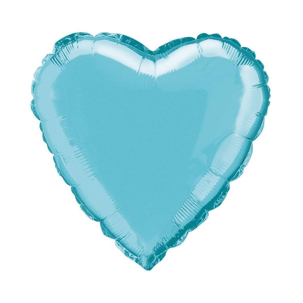 Powder Blue Heart 18" Foil Pkg