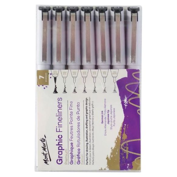 Mont Marte - Graphic Fineliners Set