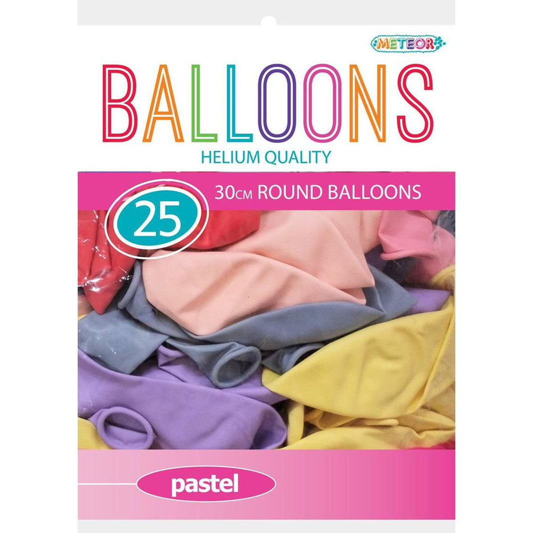 Latex Macaron Balloons - Pastel Assorted - product image