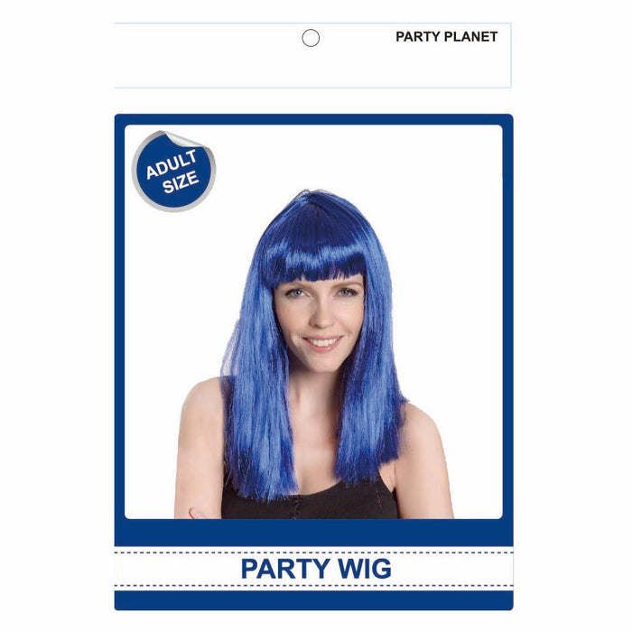 Long Costume Wig - Blue - product image