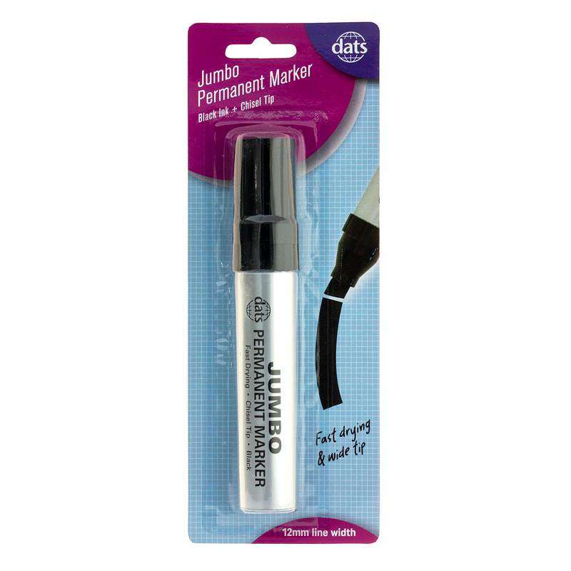 Marker Permanent Jumbo 1 Pack Black Ink - Stationery product at Price Busters Variety