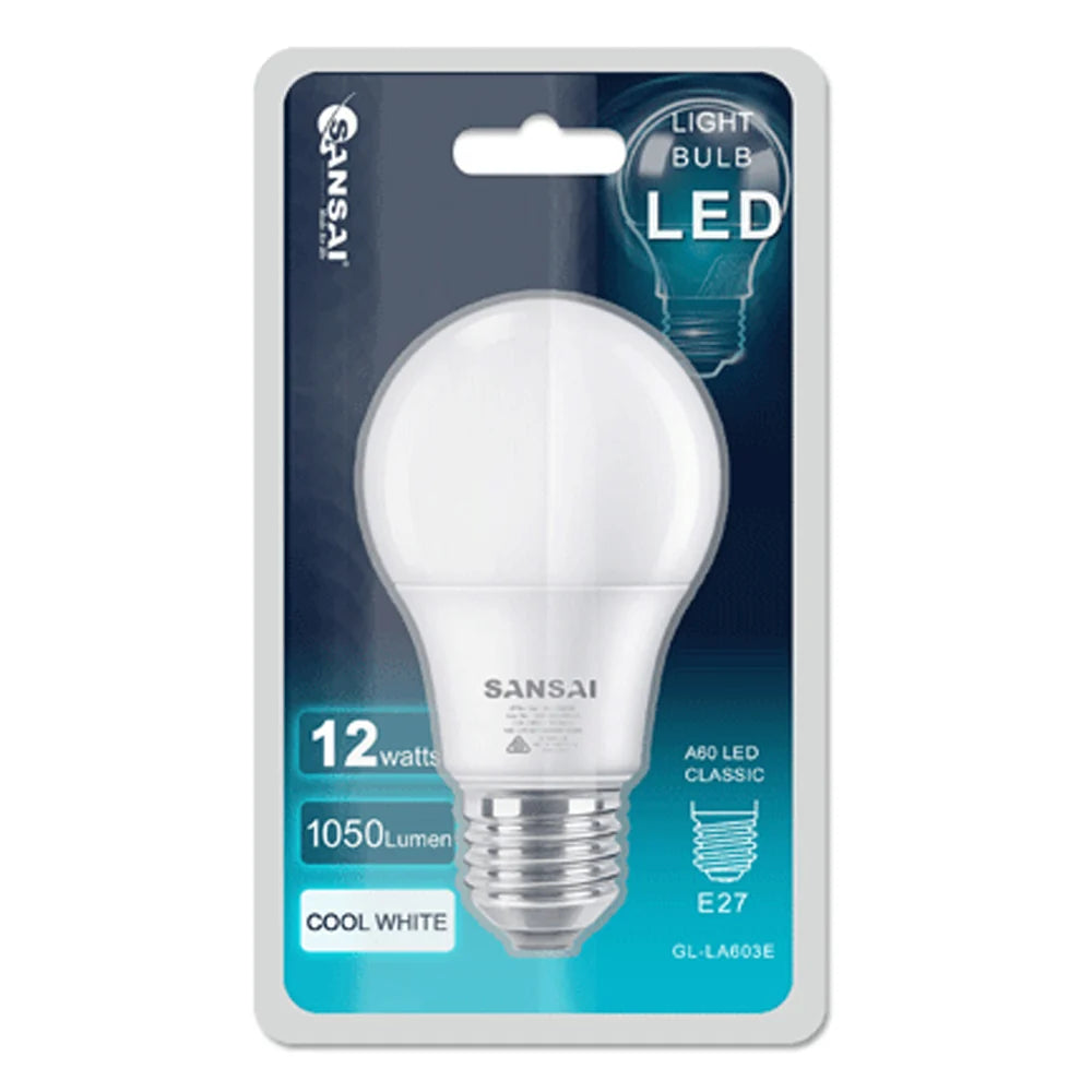 LED Bulb A60 - 12W - E27 - Daylight - Price Busters Variety