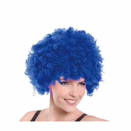 Afro Costume Wig - Blue - product image