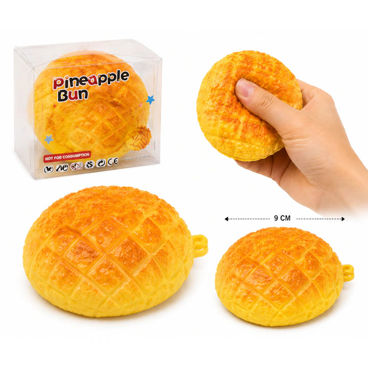 Crunchy Bread Squishy Toy - 9cm