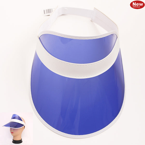 Sun Visor Party Hat-Blue