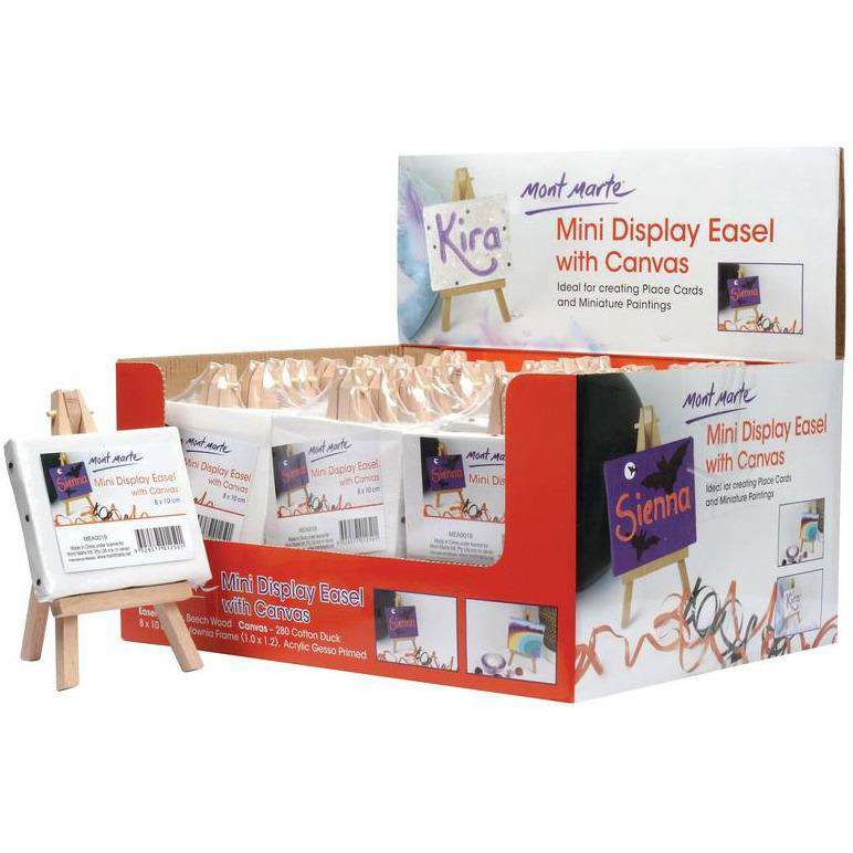 Mont Marte - Mini Display Easel with Canvas