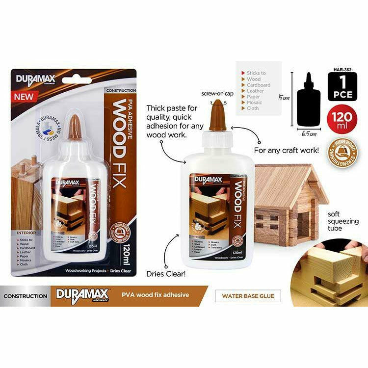 1pce Wood Fix Glue  High Strength 120ml