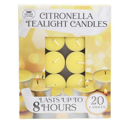 Citro Tealight 9 Hour x Pack 20 product photo - Price Busters Variety