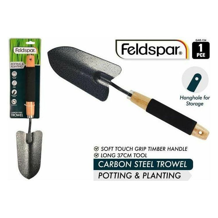 1pce Carbon Steel Trowel 37x8cm