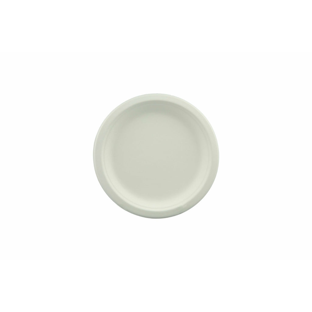230mm Earth Sugar Cane Plate Pk10