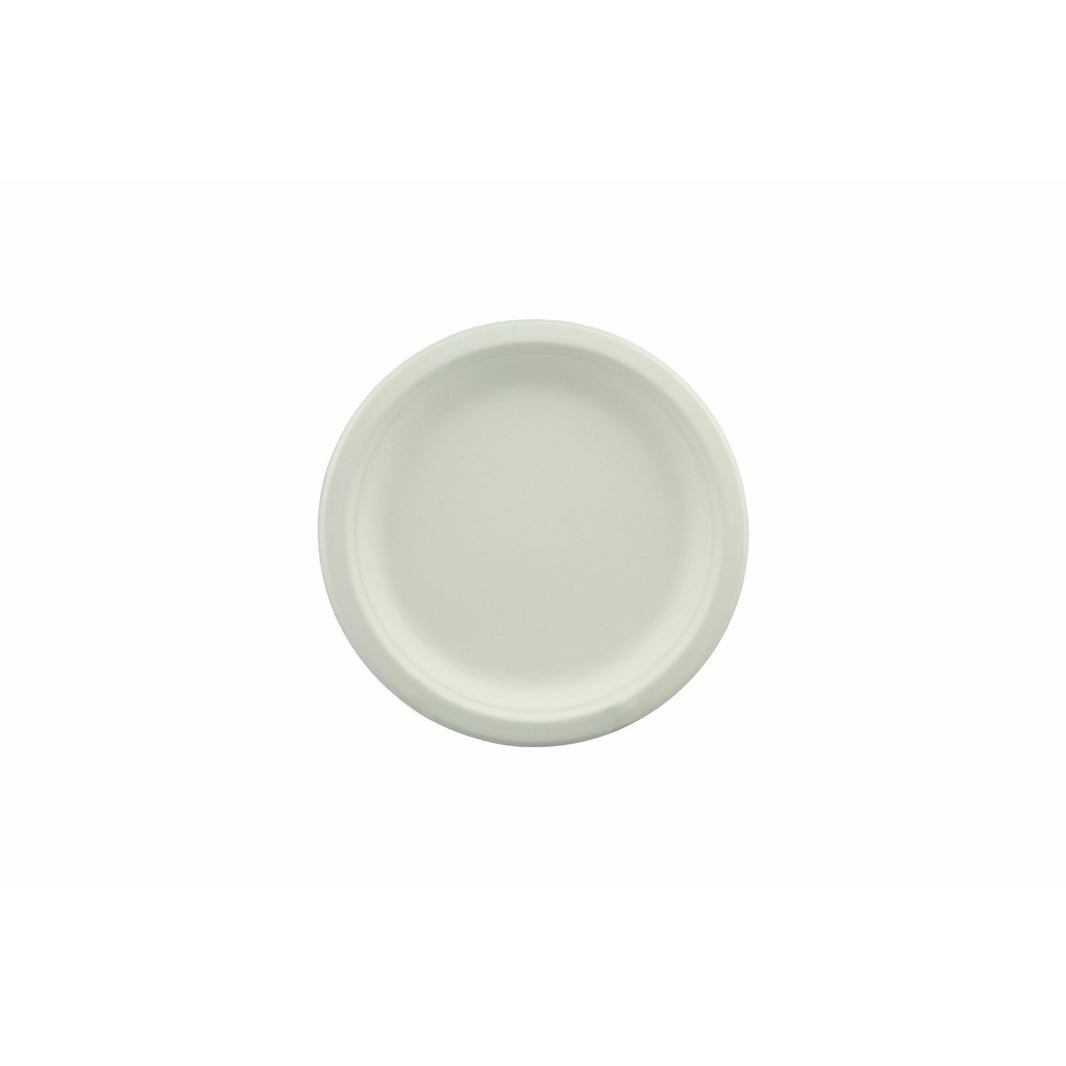 230mm Earth Sugar Cane Plate Pk10