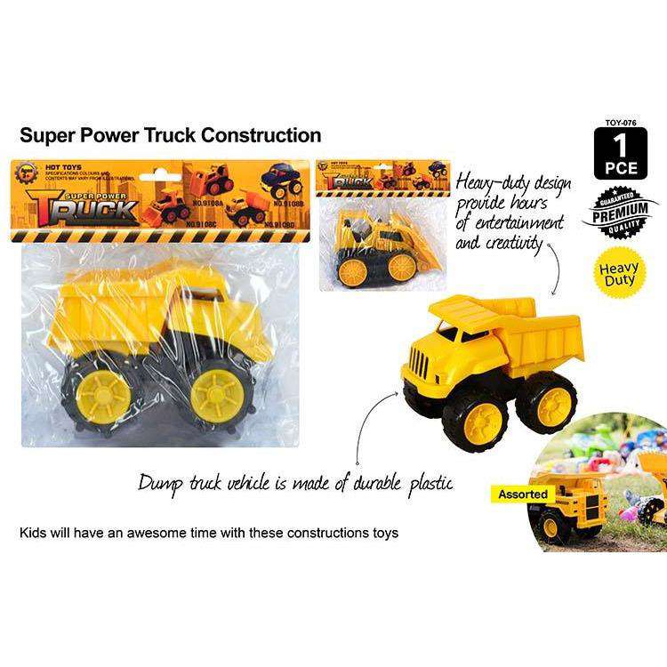 1pce Construction Truck 13cm