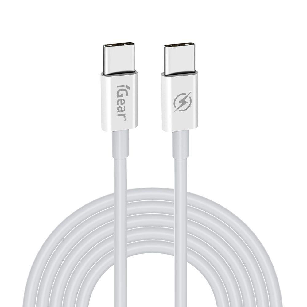 Igear Charge Cable Type C to Type C - White