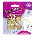 Fastener Brass 19mm 30 Pack - Stationery product at Price Busters Variety