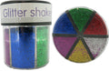 Glitter Shaker 6 way Fine Metallic craft supplies product photo