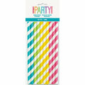 10 Smoothie Paper Straws - Ast