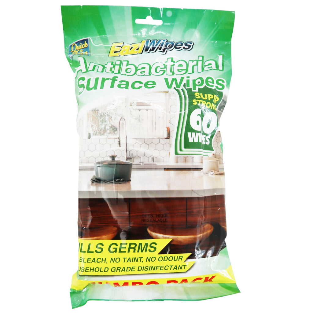 Wipes Antibacterial Pack 60 product photo 81 - Price Busters Variety