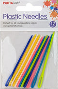 Beading Needles 12 Pack Plastic beads & jewellery product photo