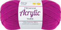 Acrylic Yarn 100g 189m 8 Ply Solid 29 Mulberry yarn product photo