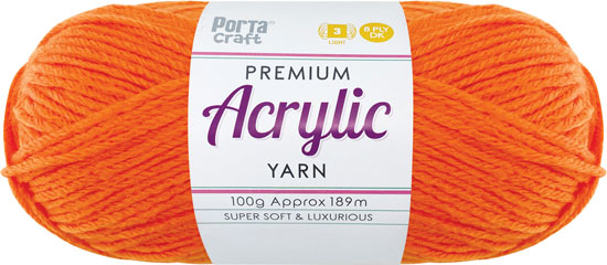 Acrylic Yarn 100g 189m 8 Ply Solid 25 Fantapants yarn product photo