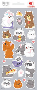 Sticker Sheets #001 Animals (Design JJ) paper craft product photo