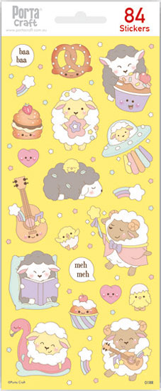 Sticker Sheets #001 Animals (Design R) paper craft product photo