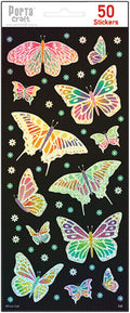 Sticker Sheets #004 (Design I) Butterfly paper craft product photo