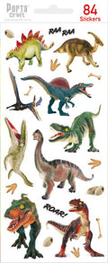 Sticker Sheets #006 Dinosaur (Design M) paper craft product photo