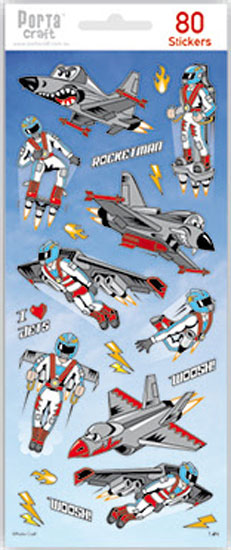 Sticker Sheets No014 Vehicle Design N paper craft product photo