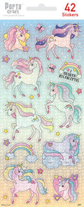 Sticker Sheets #025 Unicorn (Design F) paper craft product photo
