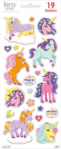 Sticker Sheets #025 Unicorn (Design H) paper craft product photo