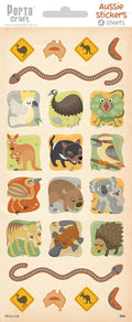 Sticker Sheets 28 Aussie (Design A) paper craft product photo