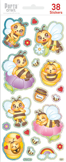 Sticker Sheets #032 Insects (Design F) paper craft product photo