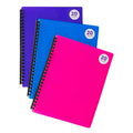 Display Book PP Transparent A4 20 Pockets Assorted Colours - Stationery product at Price Busters Variety