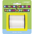 C/Ribbon 100Yds - White