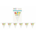 Happy Balloon Flag Banner 12Ft