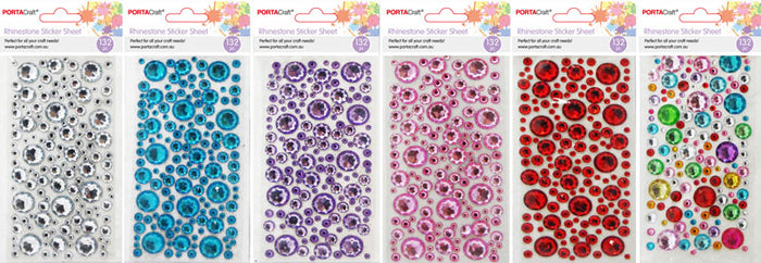 RStone Multi 132 Pack 6 Assorted craft supplies product photo