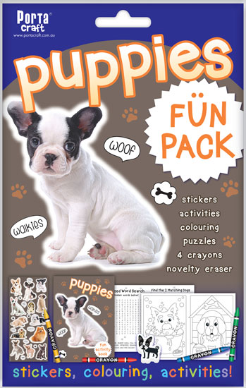 Activity Fun Pack Puppies craft kits product photo