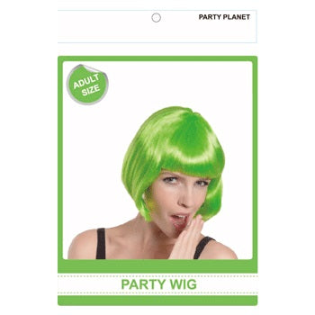 Bob Costume Wig - Green - product image
